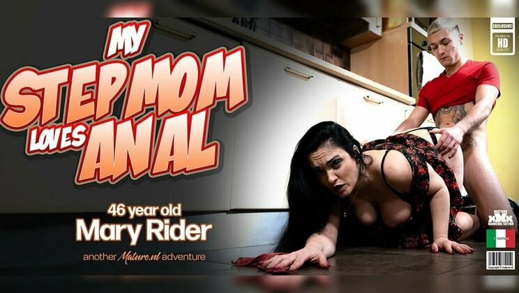 [Mature.nl] - Mary Rider’s long hair pulled during anal fuck - Mary Rider - Benny Banana