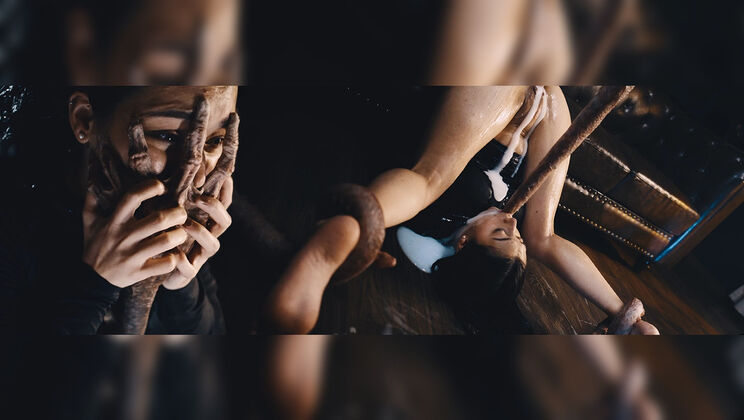 Thief Gets Tied Up and DP'd