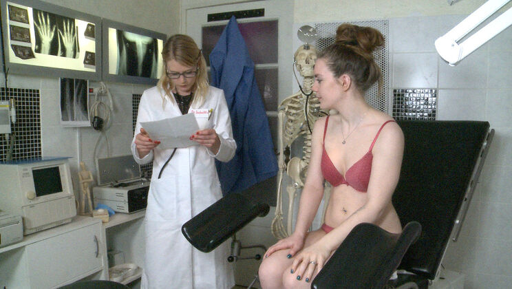 [Ersties] - Blonde Bombshell Isabella and Doro: Lingerie and BDSM