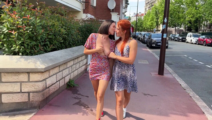 [Ersties] - Public Exhibitionism with Eve S and Clemence - Eve S (Ersties) - Clemence (Ersties)
