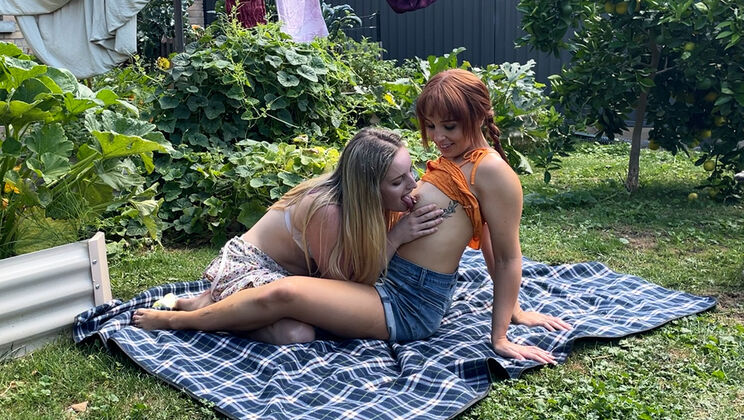 [Ersties] - Fingering Frenzy: Shaved Lesbian Duo Charlie & Nova Go Public - Charlie F. (Ersties) - Nova H. (Ersties)