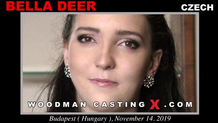 [WoodmanCasting] - Skinny Bella Deer Takes Big Cock - First Anal - Bella Deer