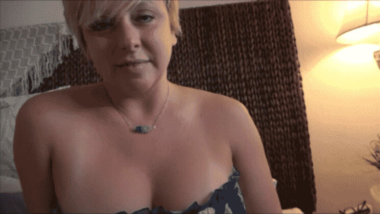 [MomComesFirst] - Innocent Looking Blonde MILF's Big Tits Action - Brianna Beach