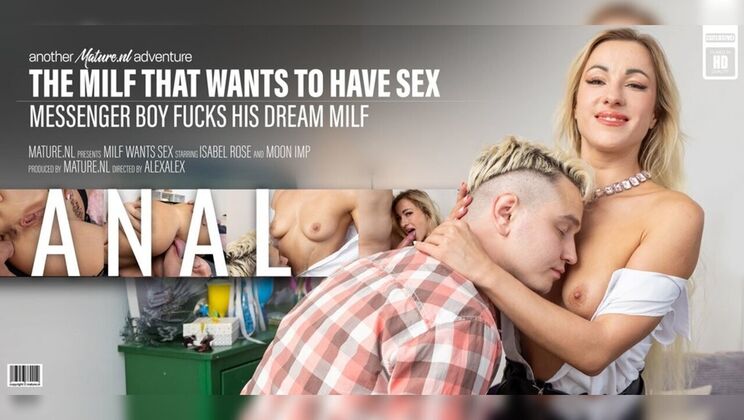 [Mature.nl] - Mature Blonde Takes Big Cock in Her Ass - Moon Imp - Isabel Rose