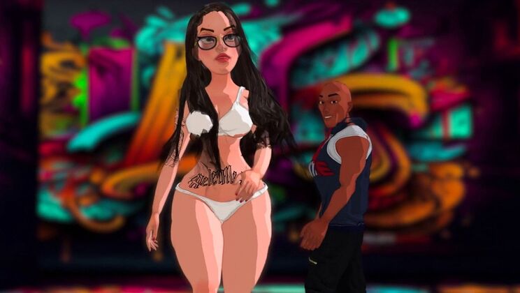 [AdultTimeAnimation] - Succulent Big Tits and Deep Throat Blowjob – Tha Stoop Ep4