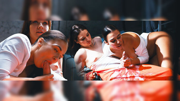 [FutanariXXX] - Teen Small Tits Prison Witch - Sam Bourne - Milan Cheek - Matty Mila