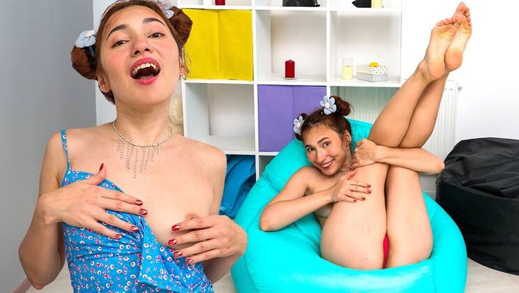 [ClubSweethearts] - Natural Titted Teen Angie Elif Masturbates - Angie Elif