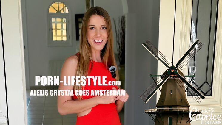 Solo Blonde Teen Alexis Crystal in Amsterdam