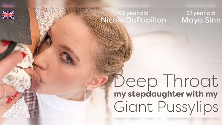 [Mature.nl] - Mature stepmom deepthroats teen's pussy after undressing and kissing - Nicole DuPapillon (EU) - Maya Sinn