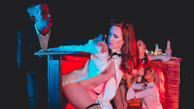 [DigitalPlayground] - Double Blowjob and Ass Play - Cayla Lyons - Ella Hughes - Xander Corvus - Antonia Sainz - Danny D