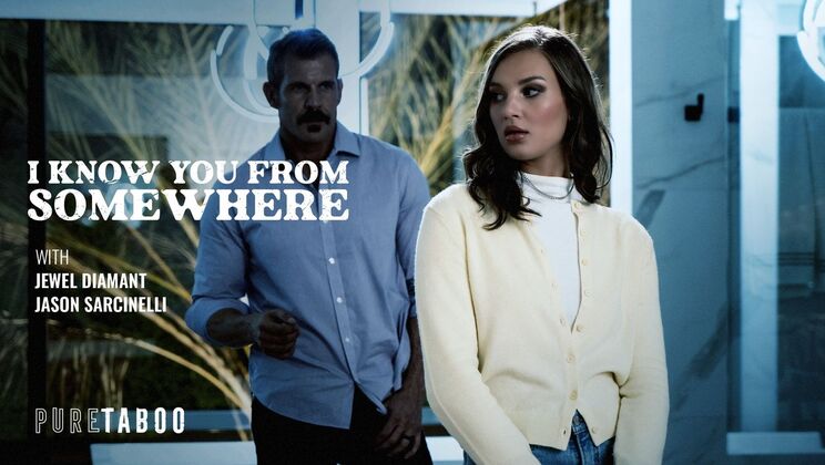 [PureTaboo] - Blonde Guy Fucks Brunette's Throat And Pussy For A Facial - Jason Sarcinelli - Jewel Diamant