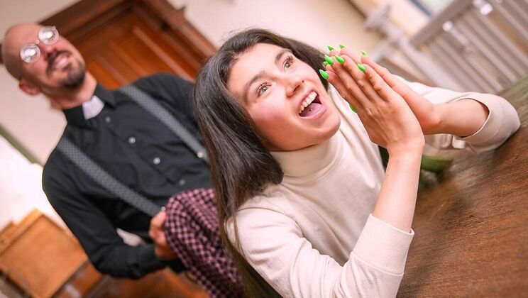 [DamnTight] - Natural Tits Ella June's Confession: Fill My Pussy - Tony The D - Ella June