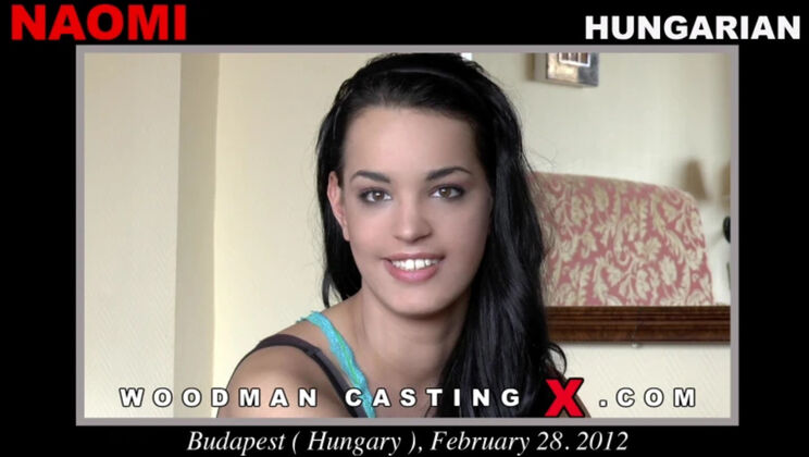 [WoodmanCasting] - Tall Teen Naomi Gapes After Hard Anal and DP - Naomi