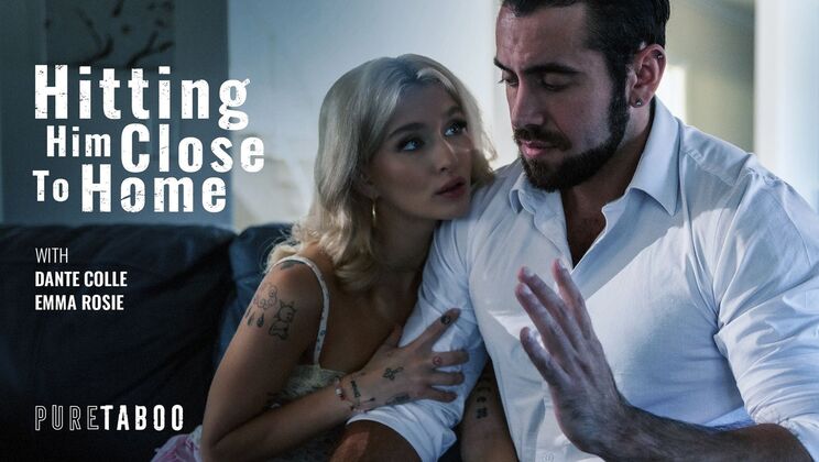 [PureTaboo] - Blonde Teen Gagging On Big Dick Rough Blowjob And Fingering - Dante Colle - Emma Rosie