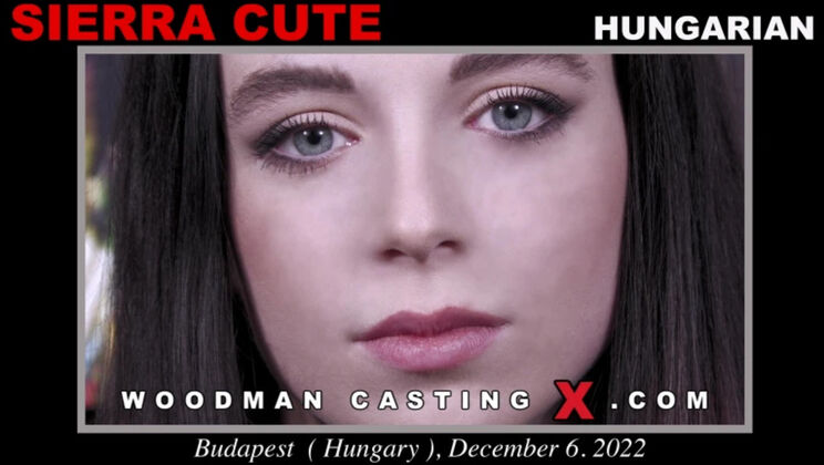 [WoodmanCasting] - Adorable White Skin Sierra Cute Takes DP - Sierra Cute