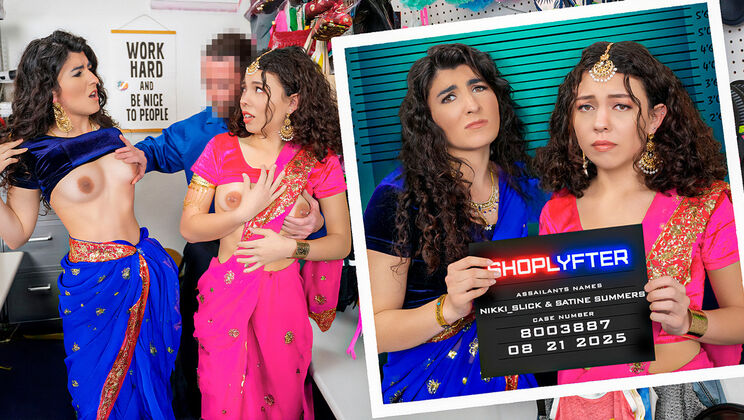 [Shoplyfter] - Facial in a Skirt: 69 Action - Jack Vegas - Satine Summers - Nikki Slick