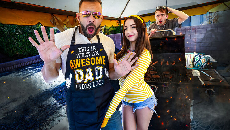 [FamilyStrokes] - Obedient Daughter Roleplay With Facial Finish