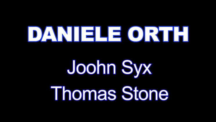 [ScenesXXXX] - Daniele Orth's DP Desire - Anal & Blowjob Threesome - Daniele Orth